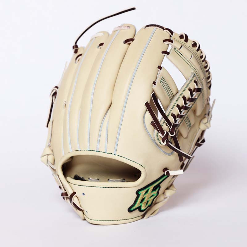 右投げ右利き用　特注/ハイゴールド　スペシャルオーダー！ 限定 軟式 グラブ スポット スペシャルオーダー 内野 ハイゴールド(HI